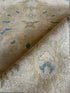 Hailey Gable 9x11.9 Grey Hand-Knotted Oushak Rug