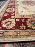Helen Wang 2.9x4.2 Cream and Red Afghani Ziegler Rug