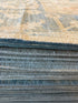 Bria Flemming 7.7x9.5 Cream and Blue Whitewashed Hand-Knotted Oushak