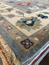 Marsha Jacobs 9x12 Colorful Hand-Knotted Oushak