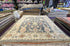 Caroline James 9x11.9 Multi Color Hand-Knotted Oushak Rug
