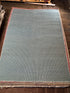 Drew 5x7.3 Handwoven Durrie Light Blue and Ivory