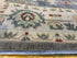 Caroline James 9x11.9 Multi Color Hand-Knotted Oushak Rug