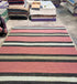 Burton Mercer 8x10 Handwoven Jute Striped Jute Rug