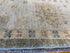 Ariel Ash 9x11.9 Light Green Hand-Knotted Oushak Rug