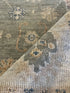 Ariel Ash 9x11.9 Light Green Hand-Knotted Oushak Rug