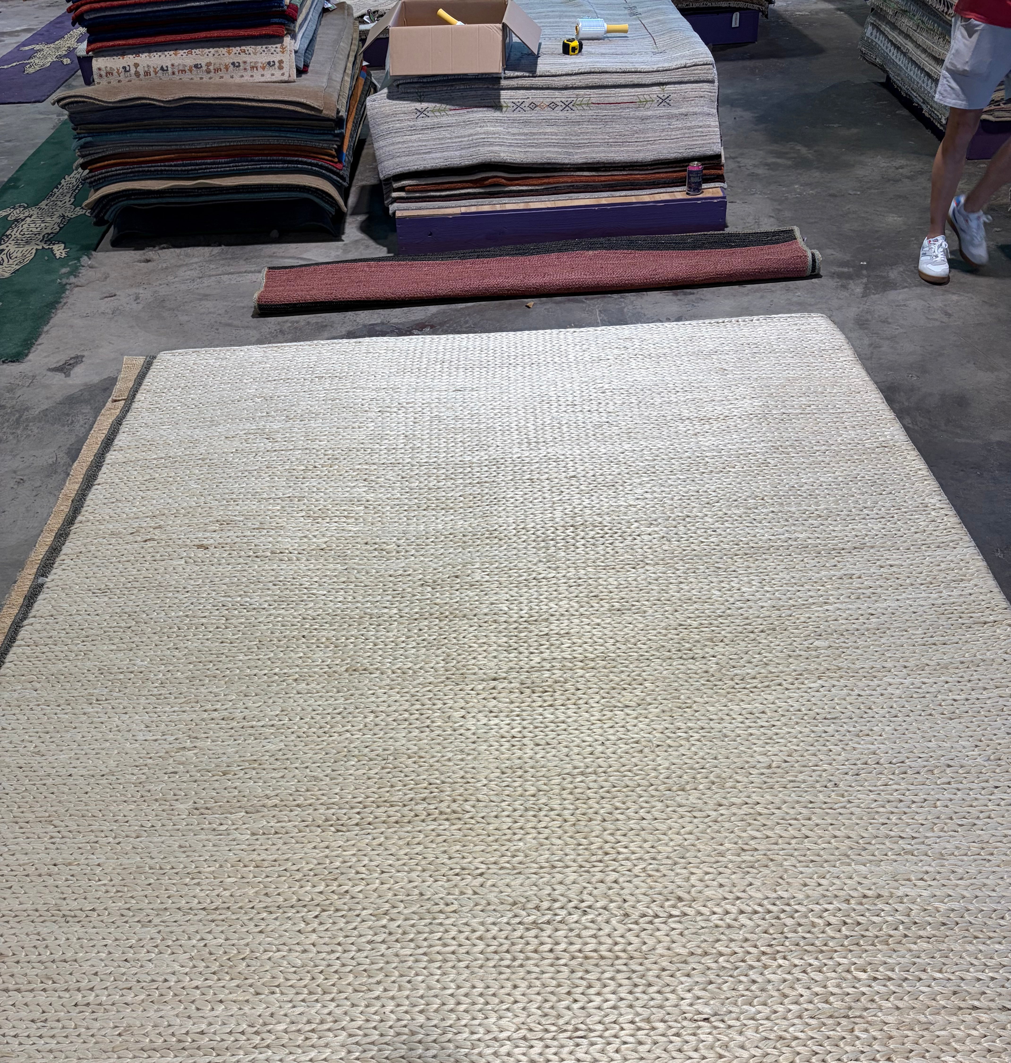 John Schuck 7.9x10 Big Choti Soumak Rug