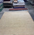 Kalena 8x11 White Handwoven Jute Soumak Rug
