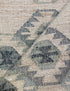 Wendy Rhoades 8x10 White and Grey Handwoven Jute Rug