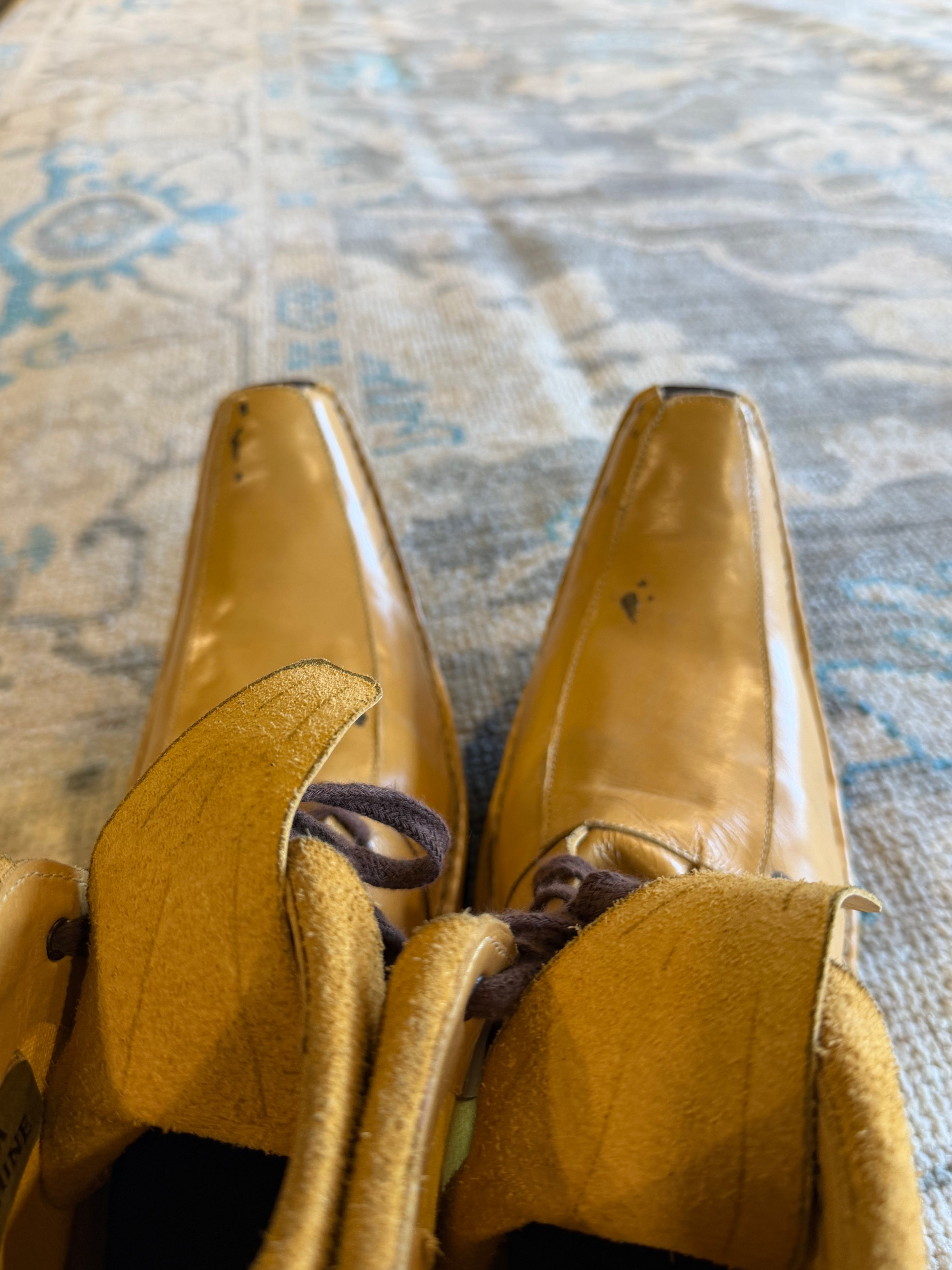 Amita Neuman 8.5x11.11 Cream and Grey  Whitewashed Hand-Knotted Oushak