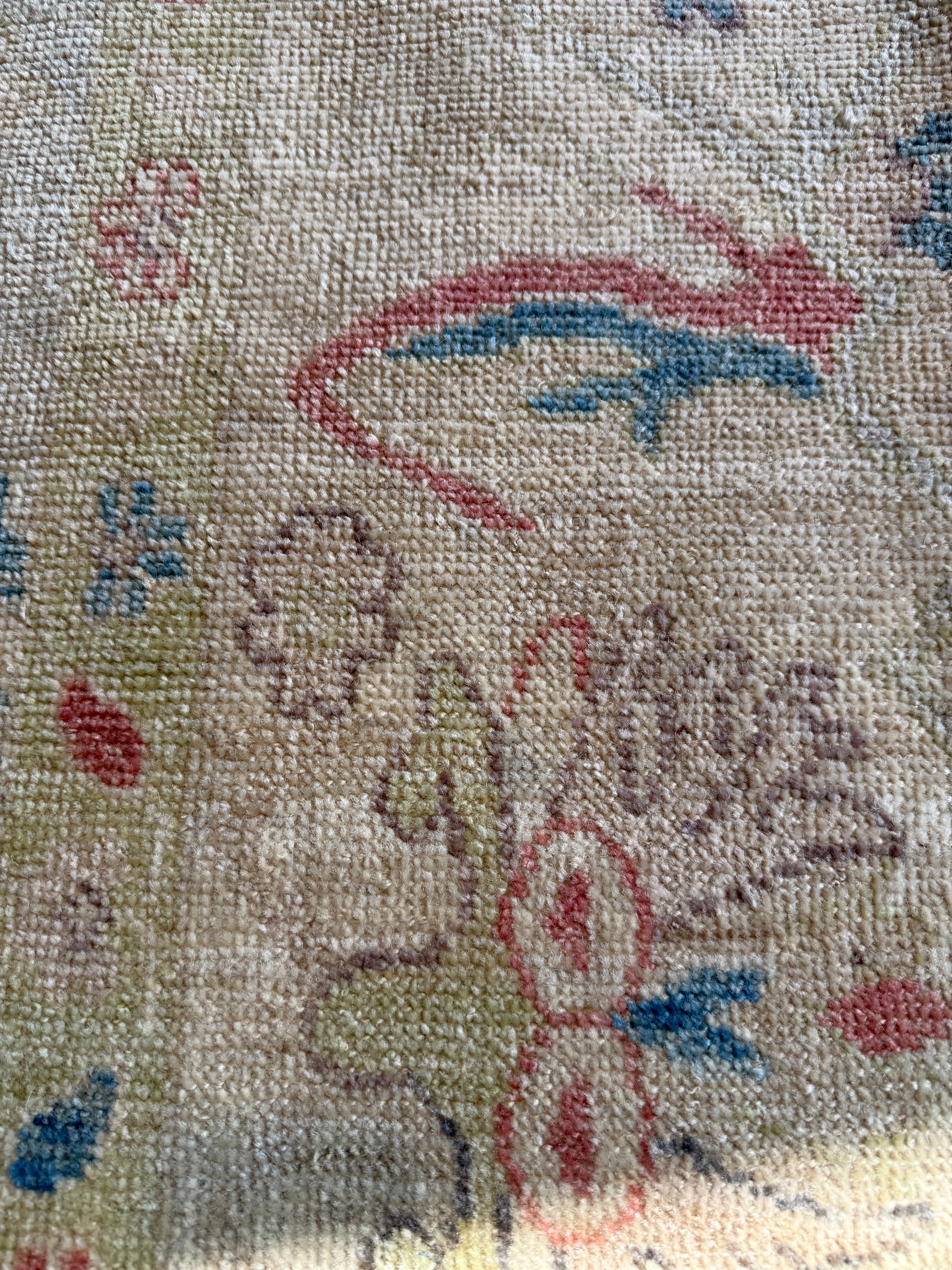 Sally Alfonzo 8.11x11.10  Whitewashed Afghani Oushak