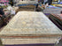 Joli W. Irvine 9x12.3 Grey Hand-Knotted Oushak Rug
