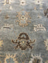 Joli W. Irvine 9x12.3 Grey Hand-Knotted Oushak Rug