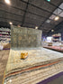 Joli W. Irvine 9x12.3 Grey Hand-Knotted Oushak Rug