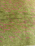 Paige DeSorbo 6.5x10.2 Pink and Green Hand-Knotted Afghani Moroccan Style Rug