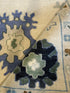 Barbara Jean 9x11.9 Cream Hand-Knotted Oushak Rug