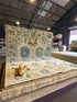 Barbara Jean 9x11.9 Cream Hand-Knotted Oushak Rug