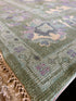 Maddy Perez 9x12 Light Green Hand-Knotted Oushak