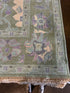 Maddy Perez 9x12 Light Green Hand-Knotted Oushak