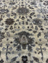 Danielle Guthrie 9x12 Dark Grey Hand-Knotted Oushak Rug