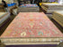 Dakota Fanning 9x12 Pink Hand-Knotted Oushak Rug