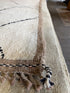 Gabby Prescod 8.2x10 Cream Hand-Knotted Afghani Moroccan Style Rug