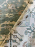 Cady 9x12.3 Light Green Hand-Knotted Oushak Rug