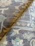 Leah 9.11x13.9 Purple Whitewashed Afghani Oushak