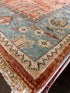 Cassie Howard 9x12 Rust Hand-Knotted Oushak