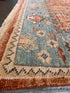 Cassie Howard 9x12 Rust Hand-Knotted Oushak
