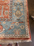 Cassie Howard 9x12 Rust Hand-Knotted Oushak