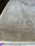 Kate Davis 9x12 Beige Hand-Knotted Oushak Rug