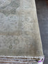 Kate Davis 9x12 Beige Hand-Knotted Oushak Rug