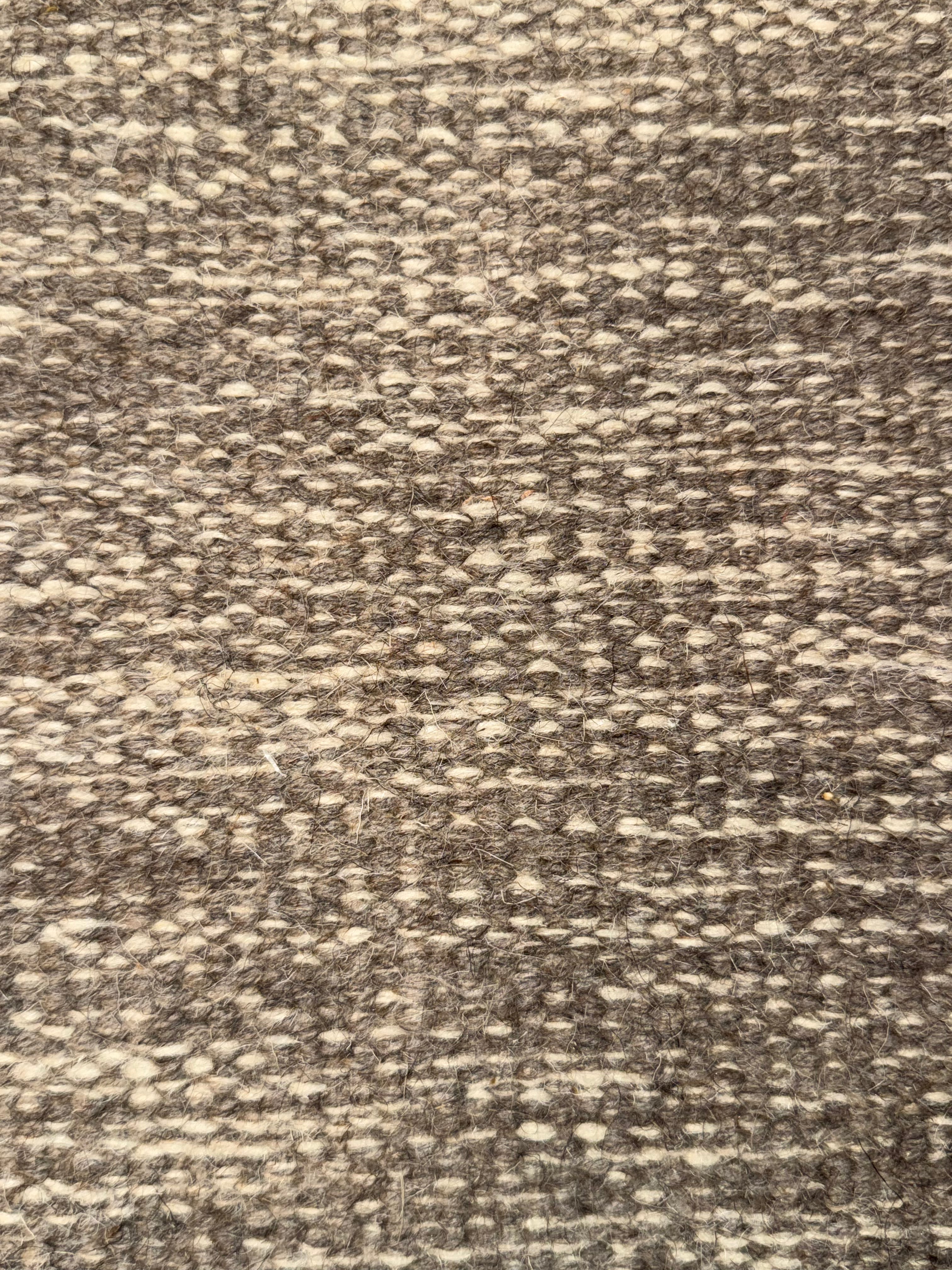 Paul Ben-Victor 6.9x9.9 Grey Handwoven Durrie Rug