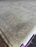 Stacy Murphy Gold 9x12 Grey Hand-Knotted Oushak Rug
