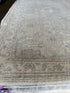 Stacy Murphy Gold 9x12 Grey Hand-Knotted Oushak Rug