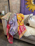 Kantha Reversible Recycled Cotton Throw