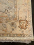 Michelle Boudreau 8x10 Light Grey and Ivory Hand-Knotted Oushak Rug