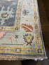 Gitta Robinson 9x12 Multi Color Hand-Knotted Oushak Rug