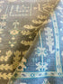 Marisa Berenson 9x12 Light Blue Hand-Knotted Oushak Rug