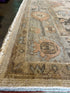 Deanna B. Tomasetta 9x12 Grey Hand-Knotted Oushak Rug
