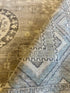 Emma Hernan 9x11.9 Grey Hand-Knotted Oushak