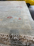 Shelby Leshine 9.9x14 Grey Hand-Knotted Oushak Rug