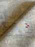 Shelby Leshine 9.9x14 Grey Hand-Knotted Oushak Rug