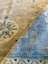 Sydne 9x12.6 Grey & Blue Hand-Knotted Oriental Rug