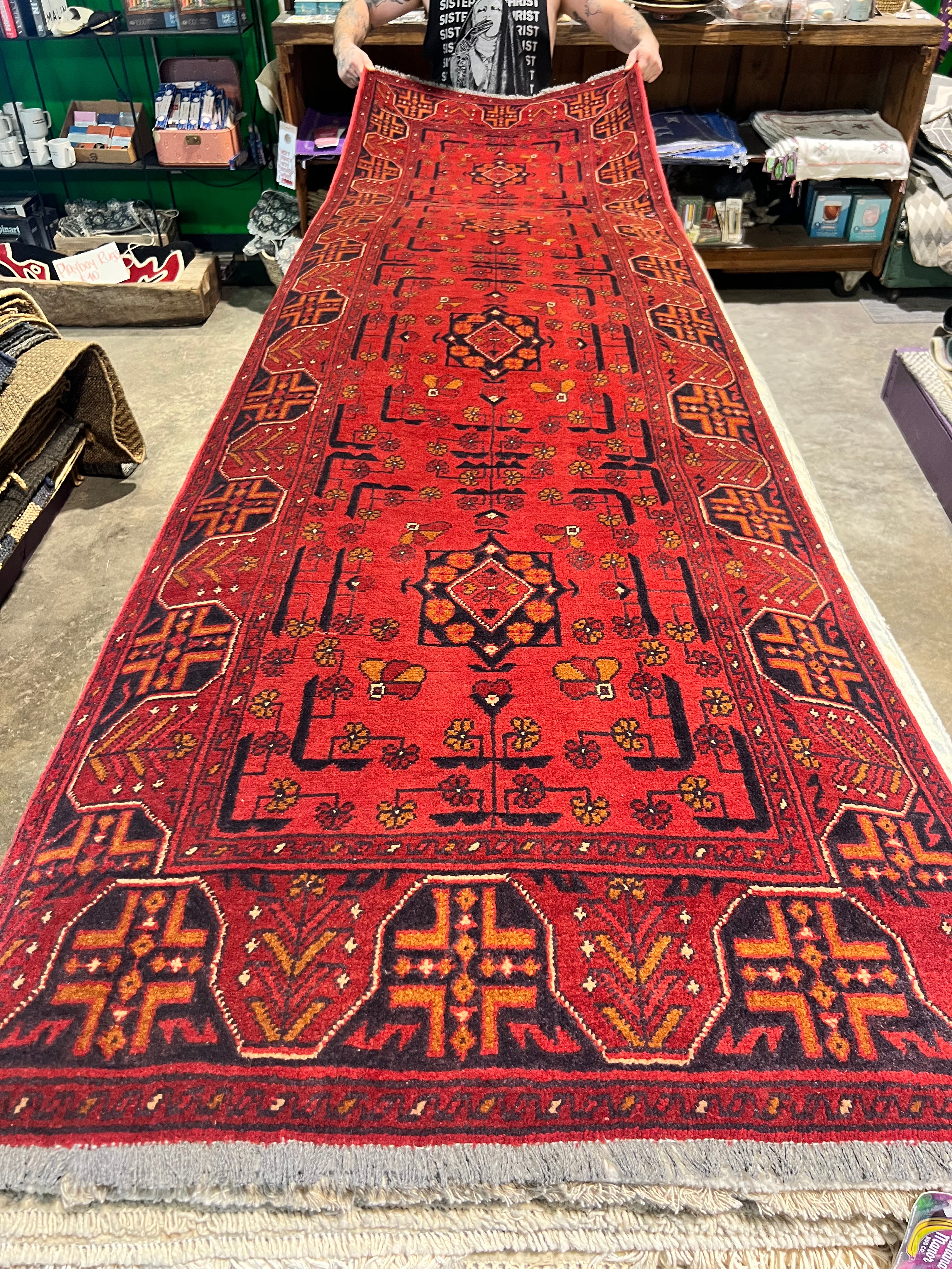 Sharon Whyte 2.7x9.3 COLOR Afghani Khal Muhammad Runner