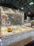 Marisela Zumbado 8x9.9 Multi Color Hand-Knotted Oushak Rug