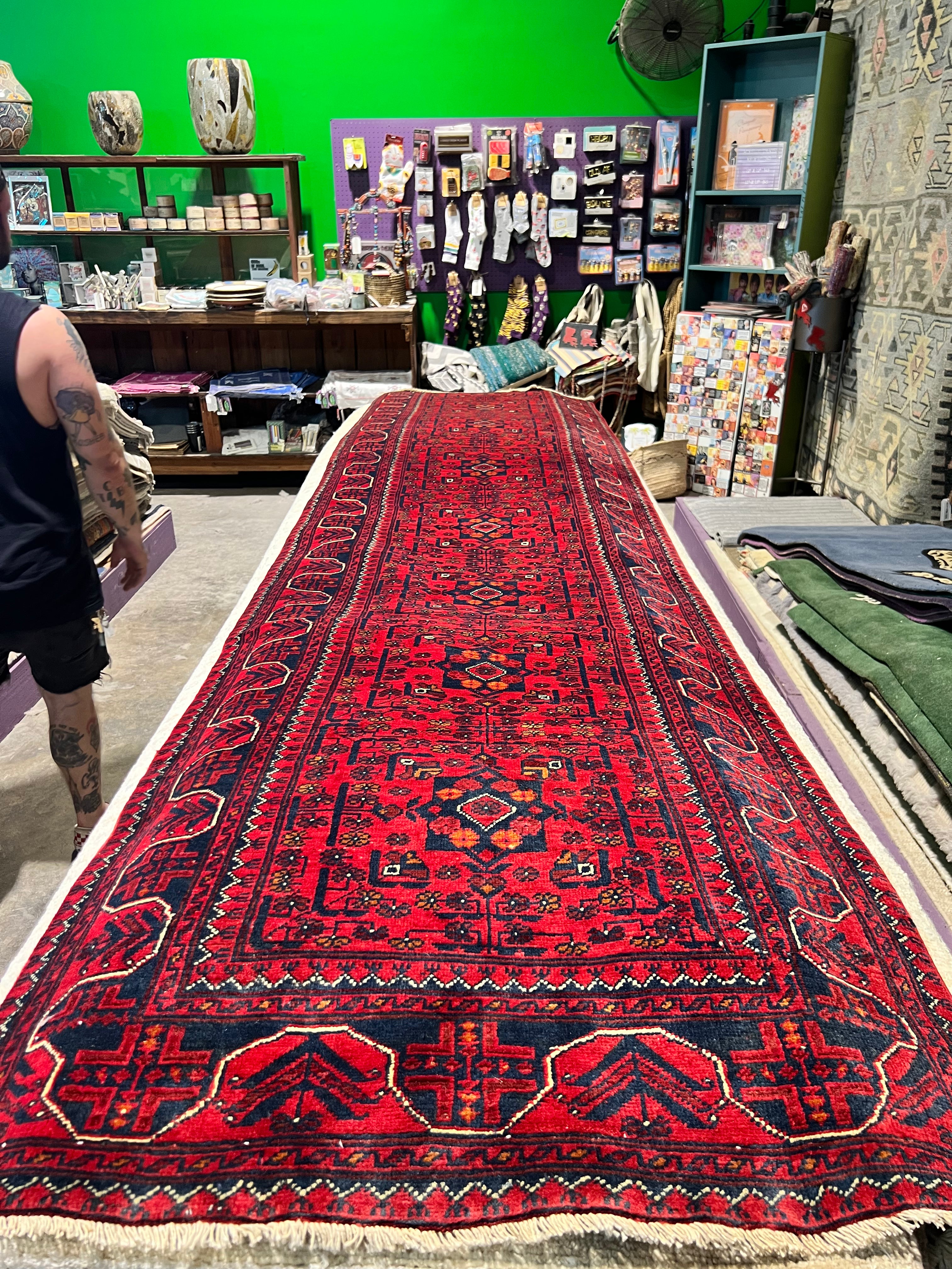 Tracy Danshaw 2.7x21.11 COLOR Afghani Khamyab Runner