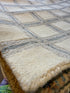 Rex Brown 5x7.6 Hand-Tufted Ivory Cube