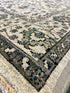 Lilli Stein 8x10 Silver Hand-Knotted Oushak Rug